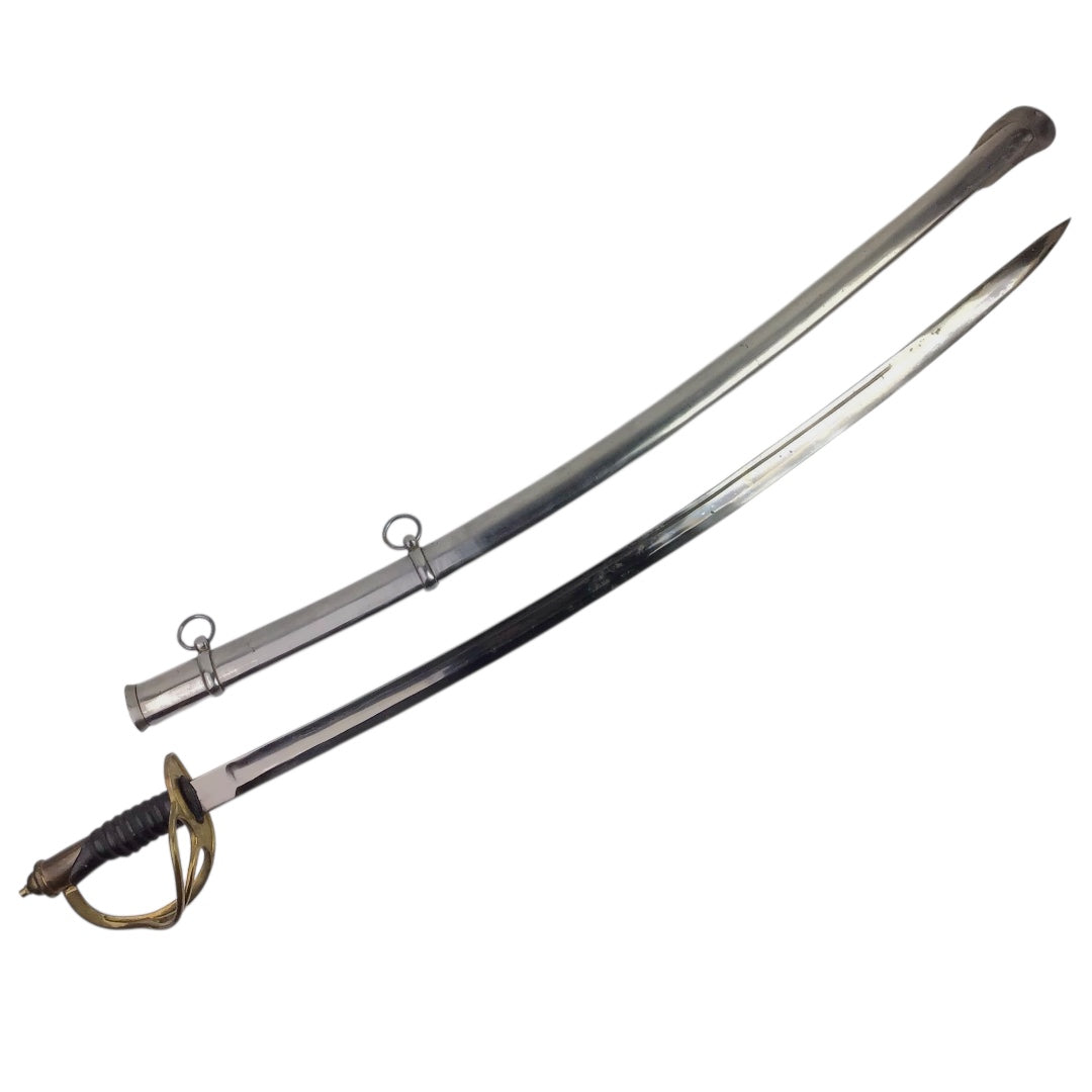 U.S. Civil War Model 1860 Cavalry Saber - Historical Replica Display Sword
