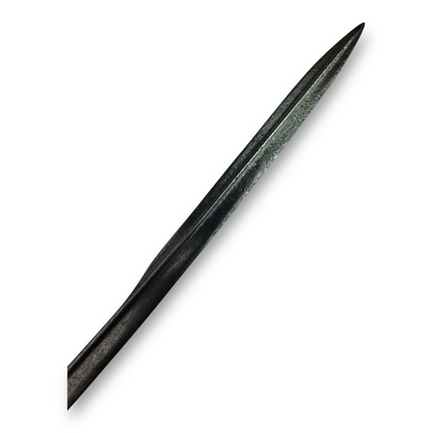 U.S. Revolution War Heavy Cavalry Sabre - Quill Tip, Bone & Brass Hilt