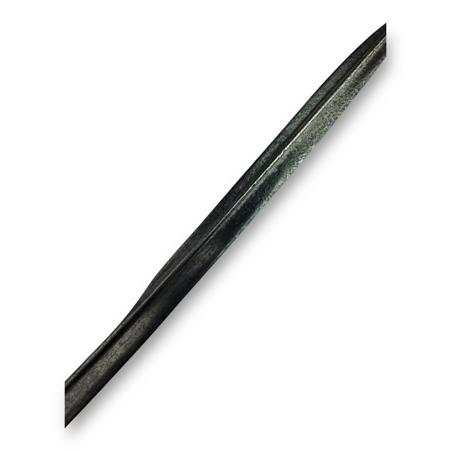 U.S. Revolution War Heavy Cavalry Sabre - Quill Tip, Bone & Brass Hilt