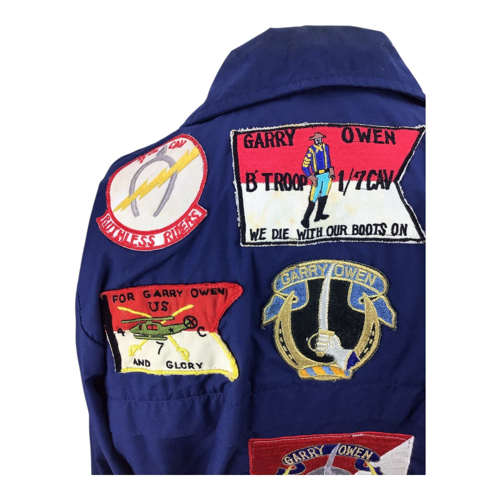 U.S. Vietnam War 7th Cavalry In-Country Made Jacket