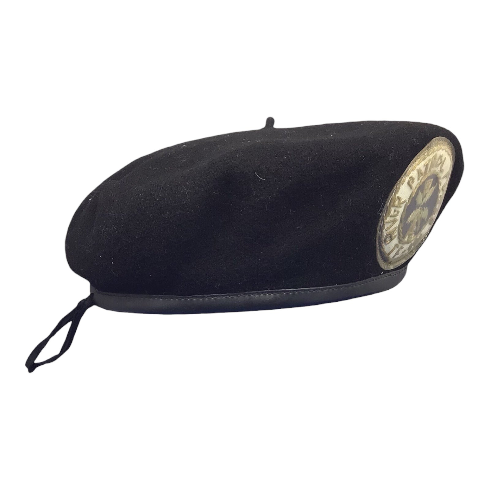 U.S. Vietnam War Black Wool Beret River Patrol Force TF-116 Patch In-Country Laminated version