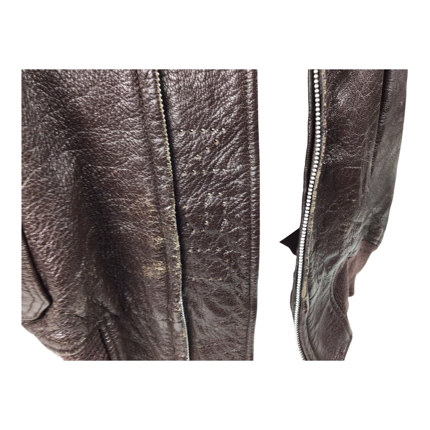 U.S. Vietnam War Brown Leather Flight Jacket VP-811 Patch
