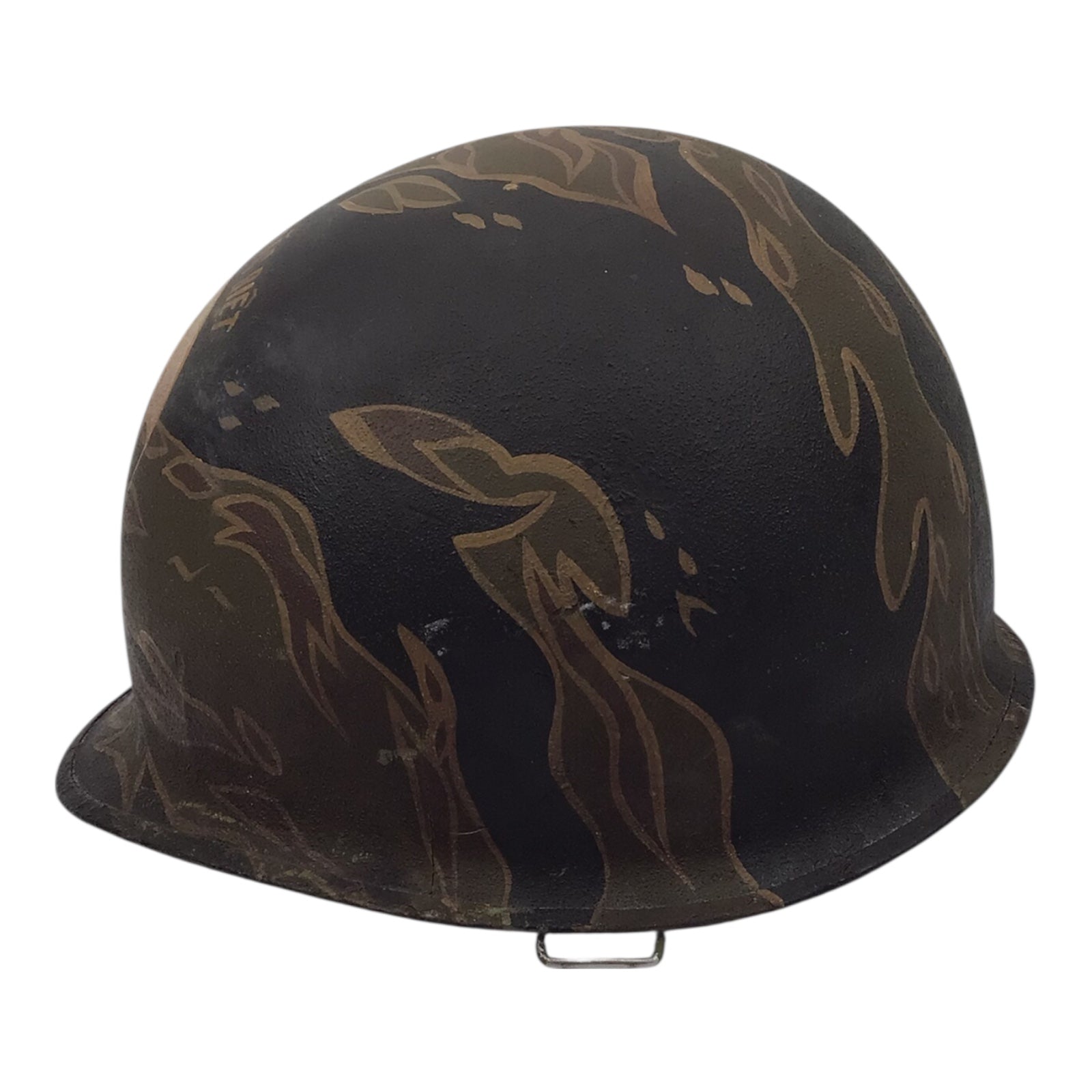 U.S. Vietnam War M1 Helmet ARVN Special Forces Paratrooper Named (Liner, no chinstrap)