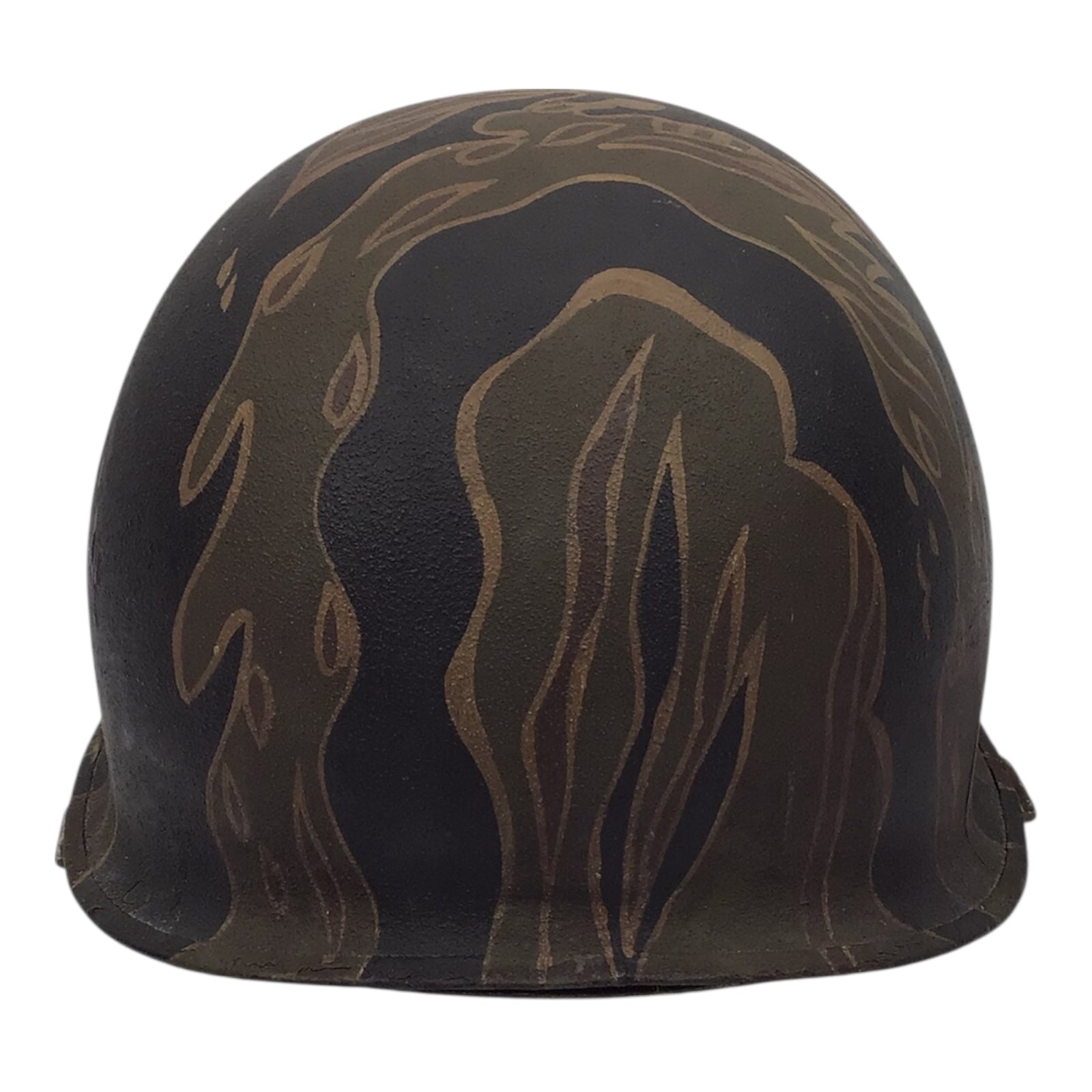 U.S. Vietnam War M1 Helmet ARVN Special Forces Paratrooper Named (Liner, no chinstrap)