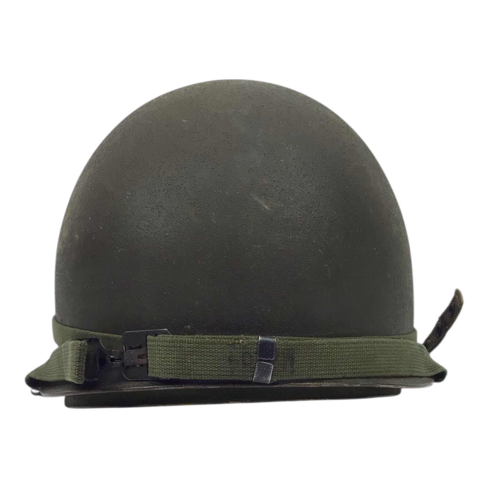 U.S. Vietnam War M1 Helmet w/ Chinstrap & Liner