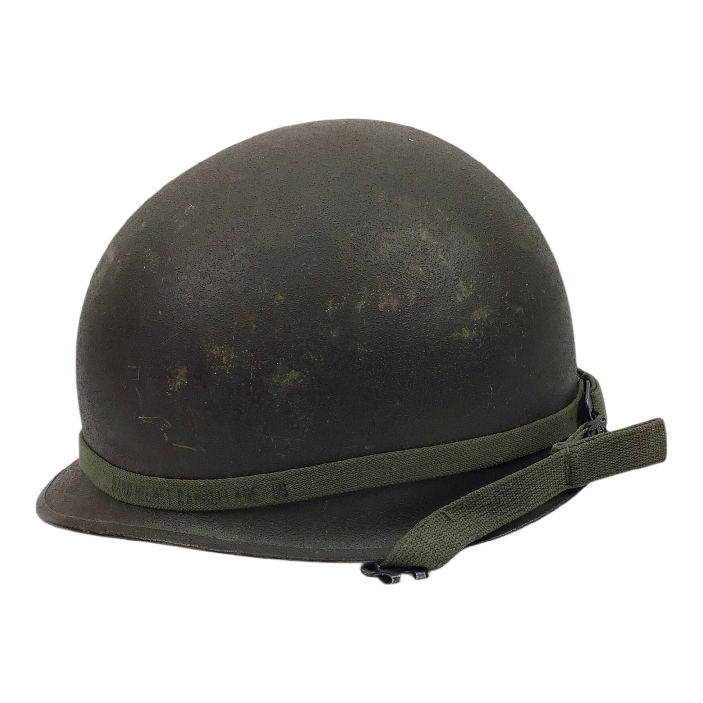 U.S. Vietnam War M1 Helmet w/ Chinstrap & Liner