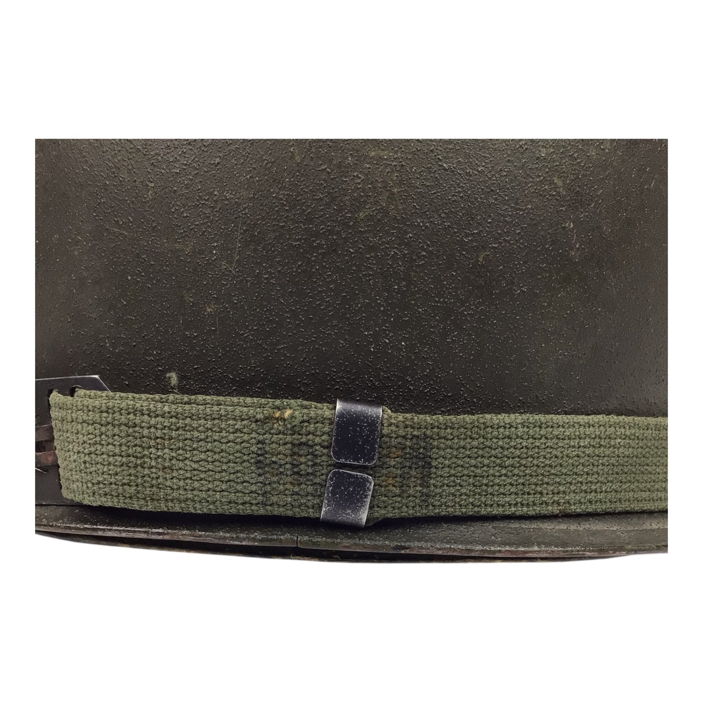 U.S. Vietnam War M1 Helmet w/ Chinstrap & Liner