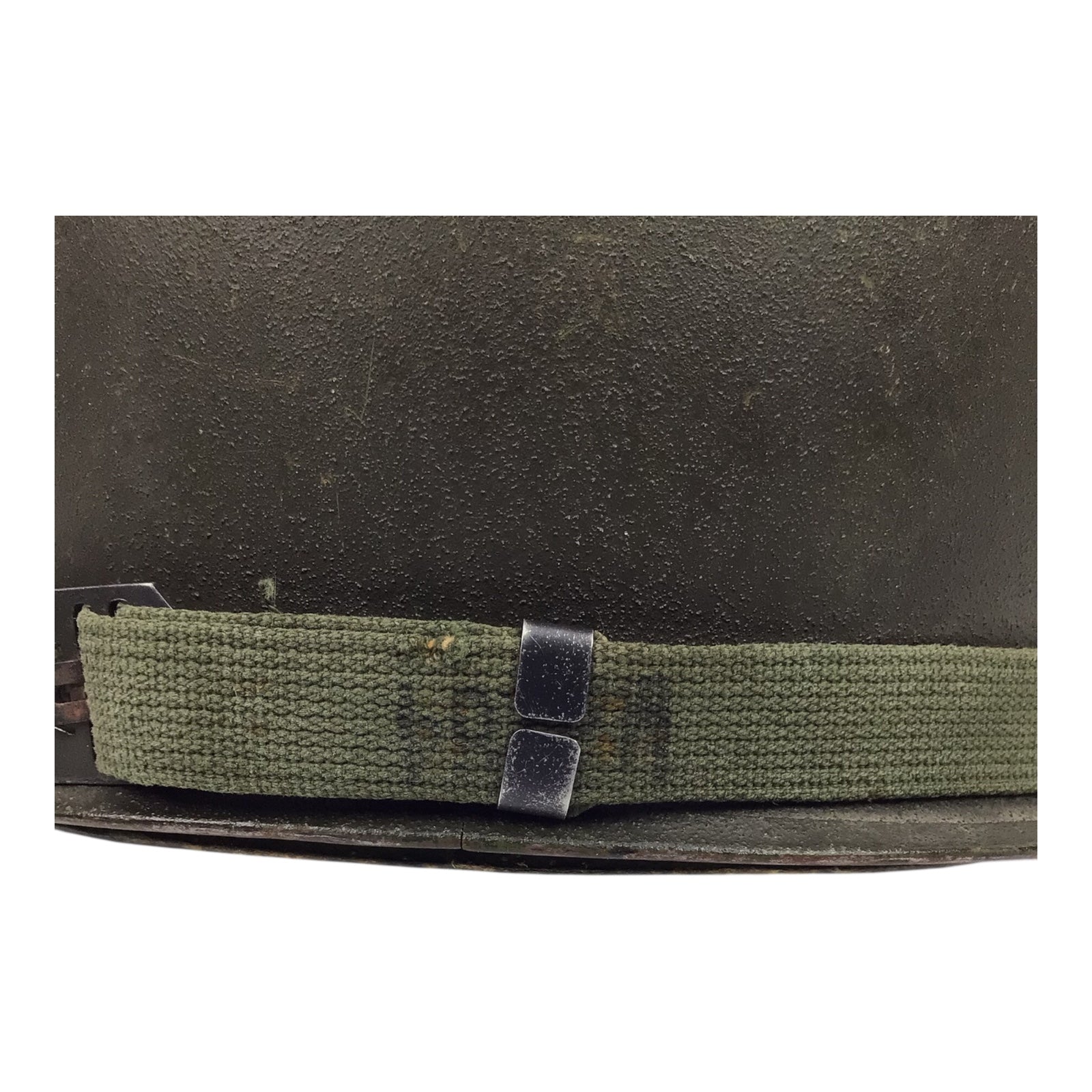 U.S. Vietnam War M1 Helmet w/ Chinstrap & Liner
