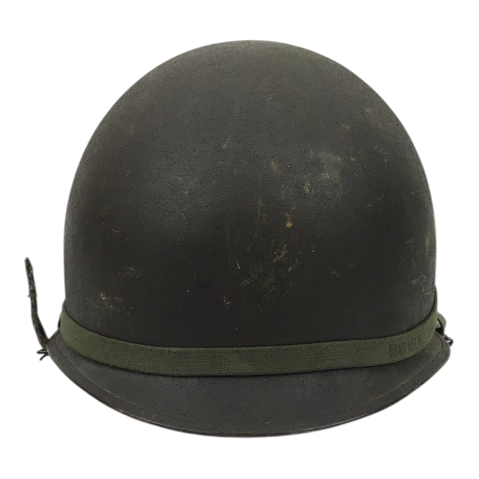 U.S. Vietnam War M1 Helmet w/ Chinstrap & Liner
