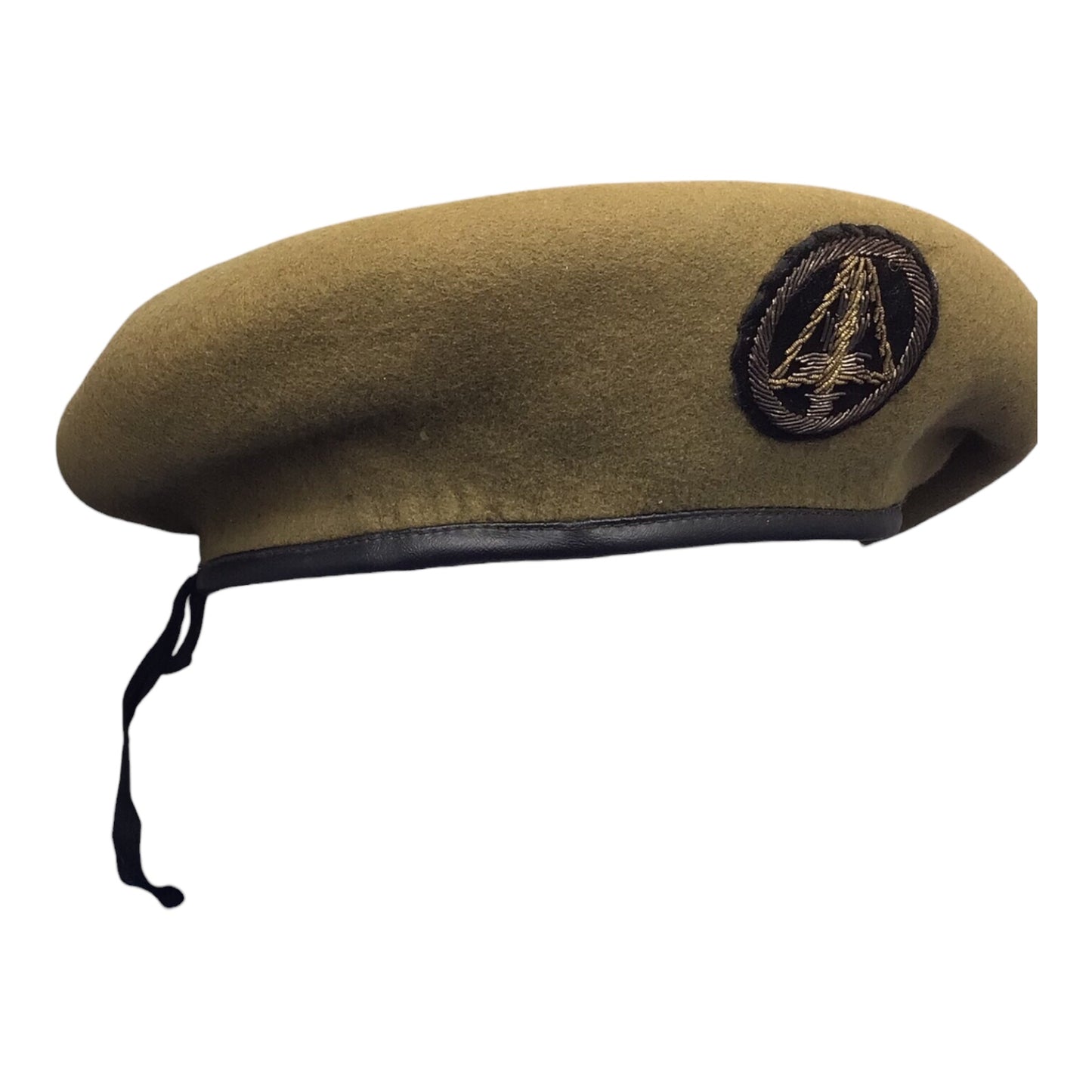 U.S. Vietnam War Tan Beret ARVN South Vietnamese "Cao Dai" Officer Bullion Patch Rare
