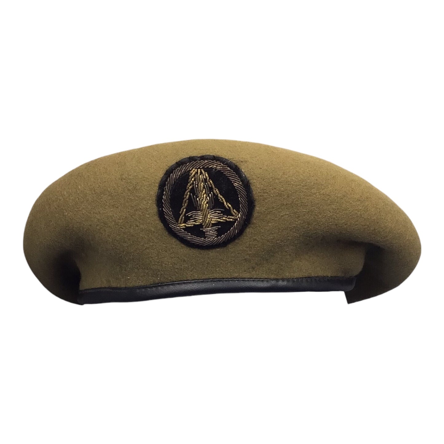 U.S. Vietnam War Tan Beret ARVN South Vietnamese "Cao Dai" Officer Bullion Patch Rare