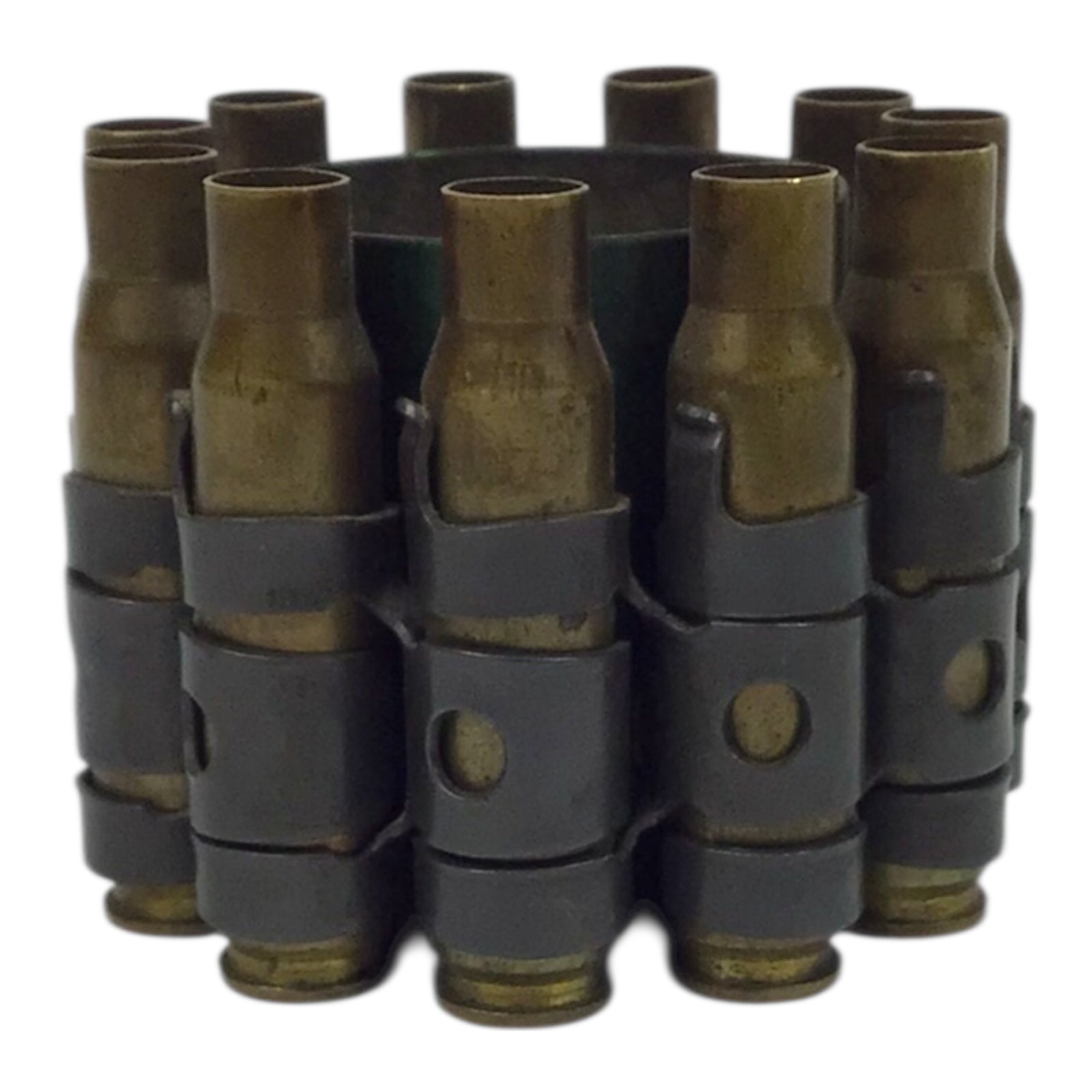 U.S. Vietnam War Trench Art w/ 1st Signal Brigade Pin