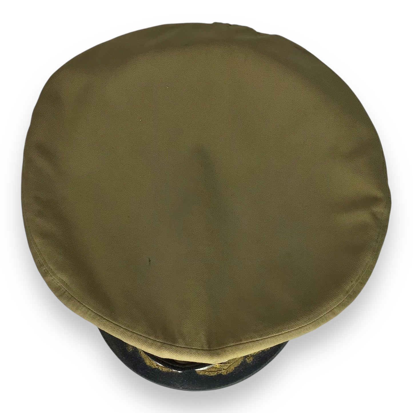 U.S. WW2 Navy Commander Visor Cap | Bancroft Zephyr Khaki Officer Cap