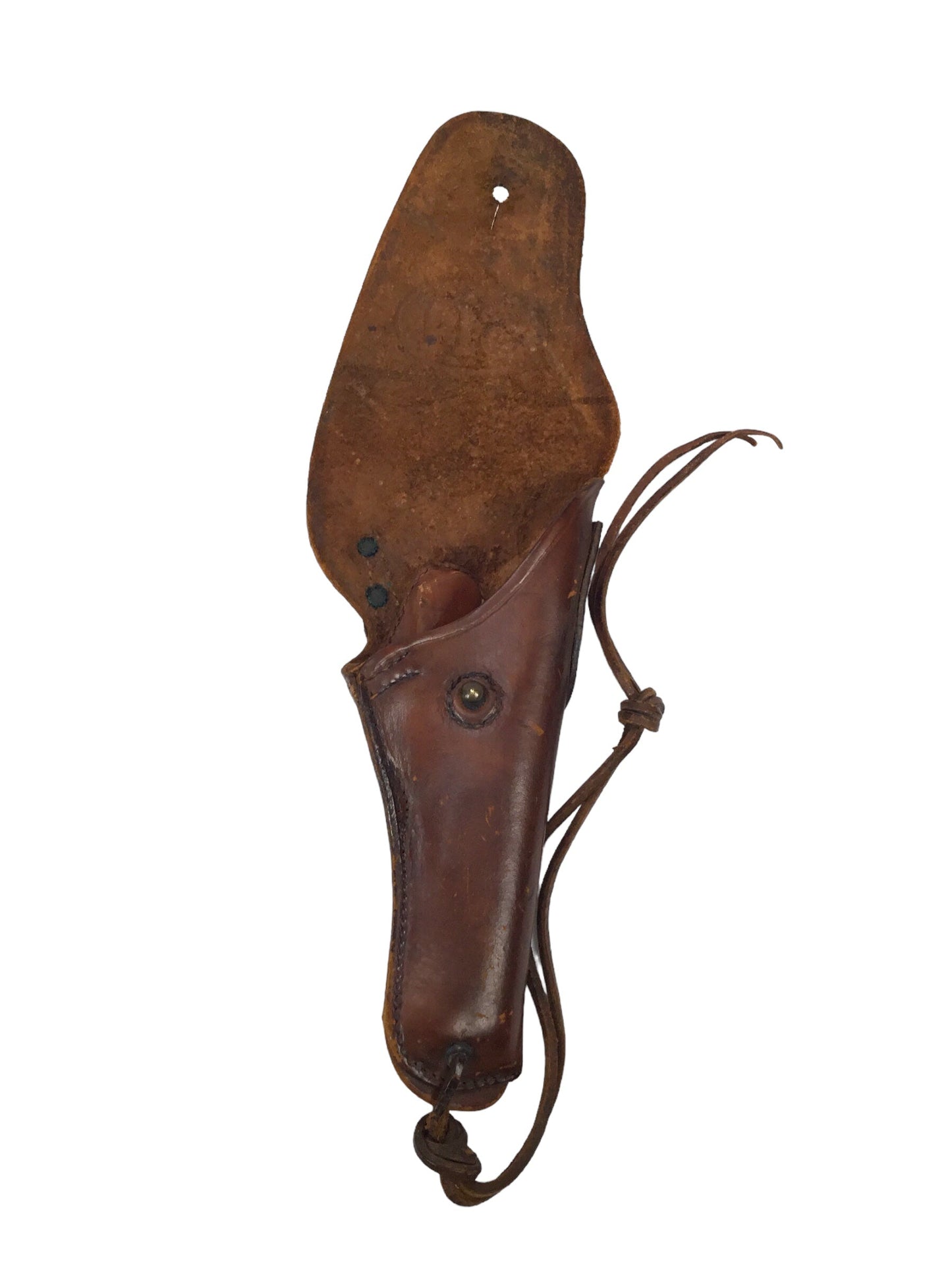 U.S. WWII Leather Pistol Holster | Marked "Sears 1942" & "U.S."