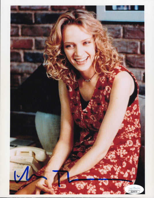 Uma Thurman Signed Photo 8x10 – JSA & PSA Dual Cert Letters