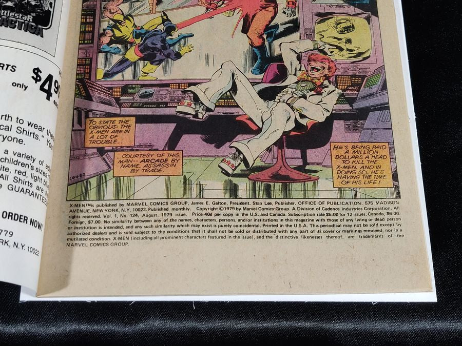 Uncanny X-Men #124 - Marvel 1979 - by Chris Claremont, John Byrne & Terry Austin