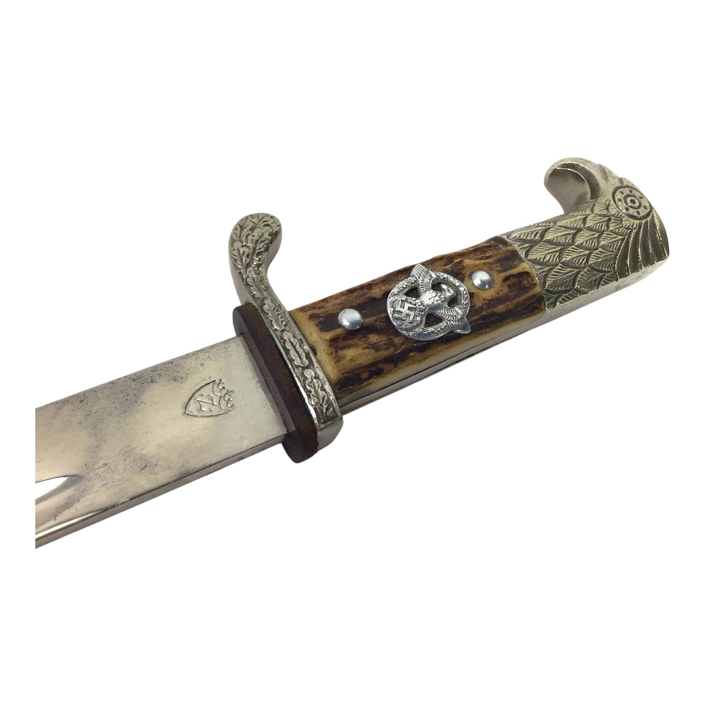 Unit-Marked German WW2 Schutzpolizei Long Dress Bayonet by Clemen & Jung - Complete Rig
