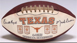 University Of Texas Longhorns Signed Darrell Royal & Mack Brown Football