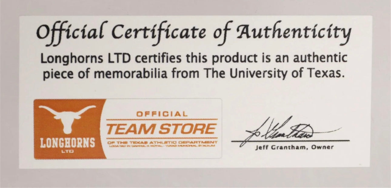 University Of Texas VS USC 2005 Rose Bowl Game Used Football