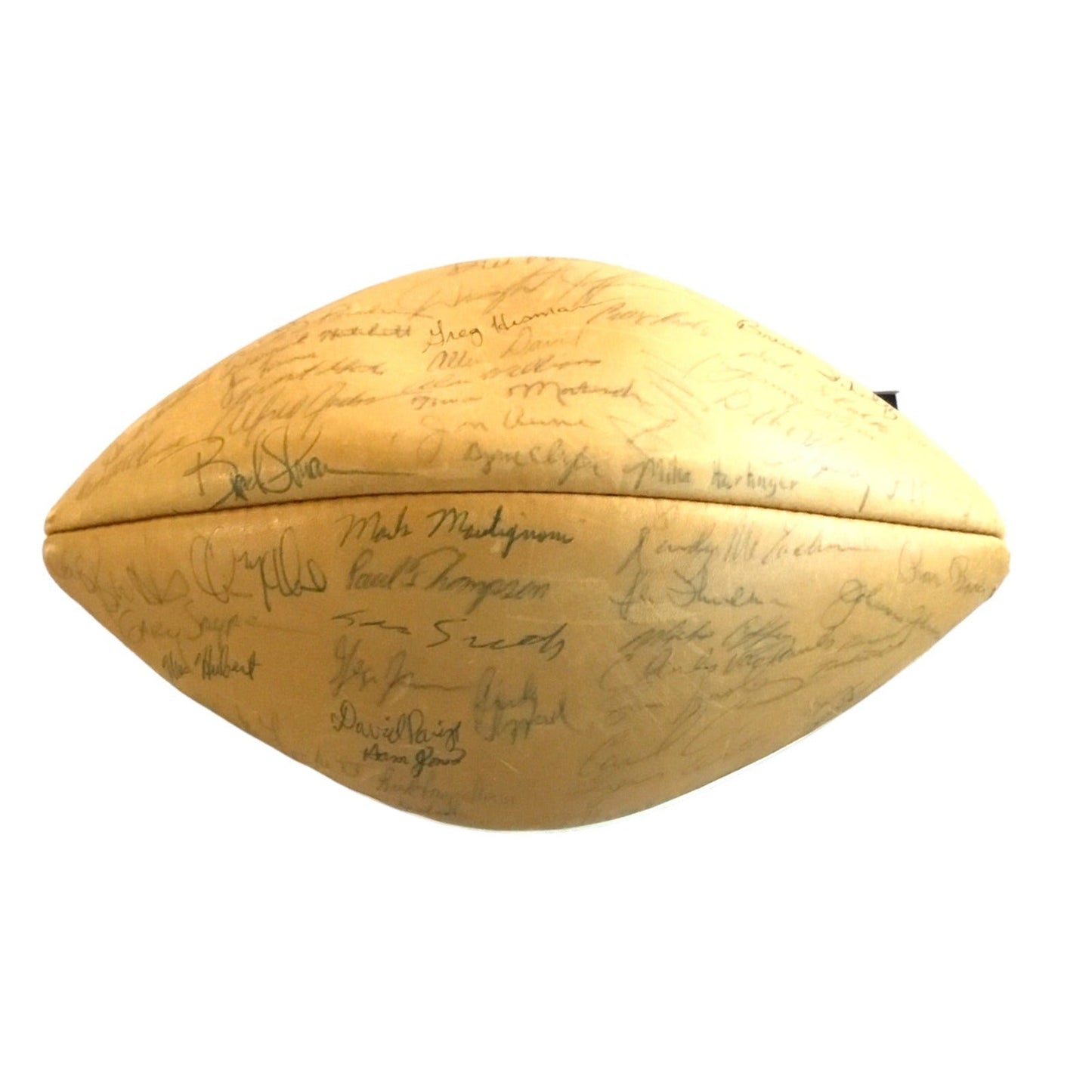 University of Texas SIGNED 1977 Football Team EARL CAMPBELL Uni. of Texas signed football