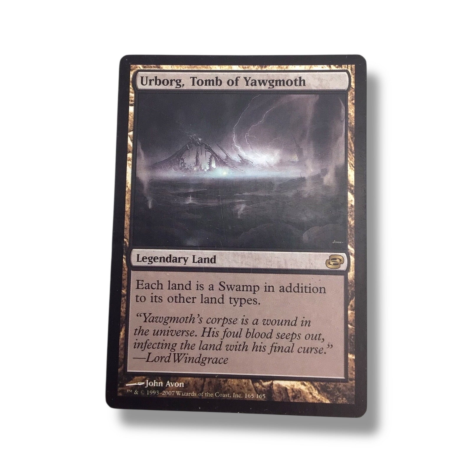 Urborg, Tomb of Yawgmoth #165 Legendary Land - Magic: The Gathering Card