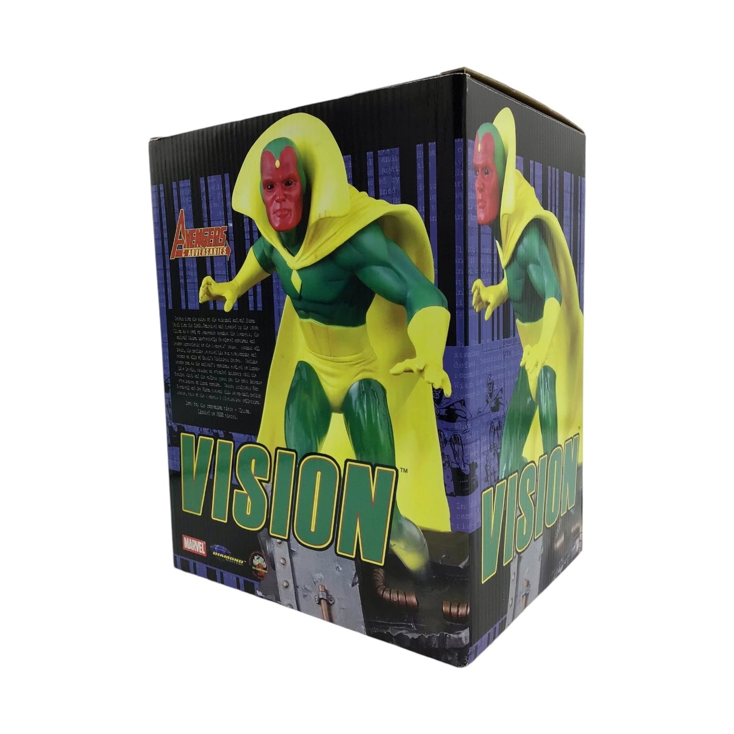 VISION RESIN STATUE - 2003 DIAMOND SELECT - 542/ 3000 - MARVEL AVENGERS