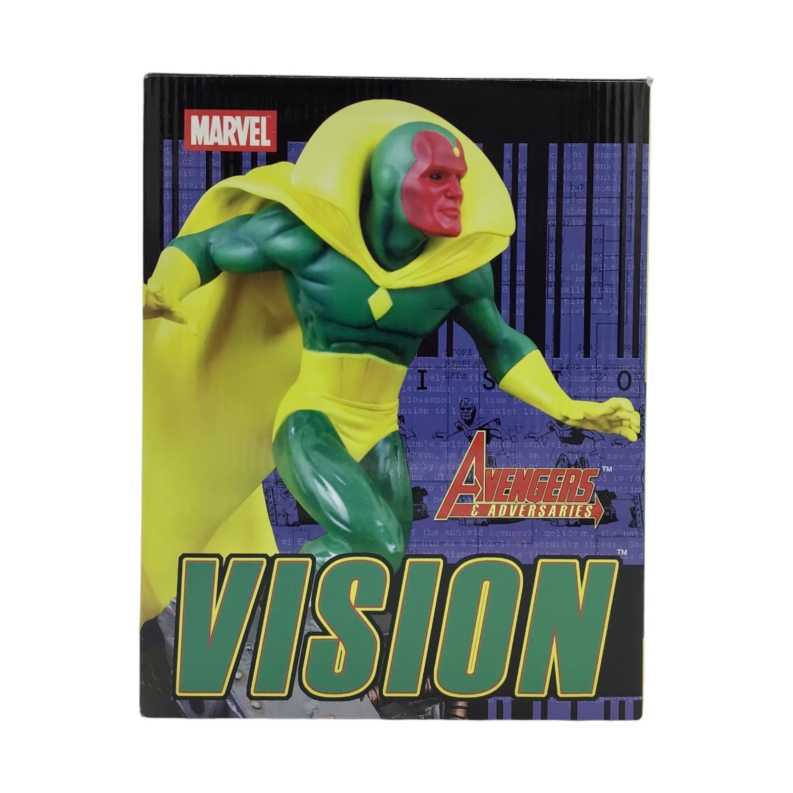 VISION RESIN STATUE - 2003 DIAMOND SELECT - 542/ 3000 - MARVEL AVENGERS