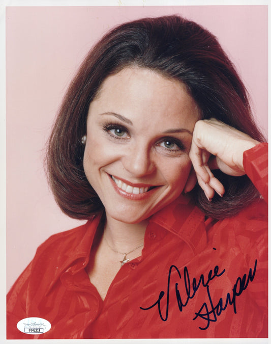 Valerie Harper Signed 8x10 Photo – Rhoda in Red Shirt – JSA & PSA Cert