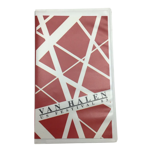 Van Halen US Festival 1983 VHS Tape