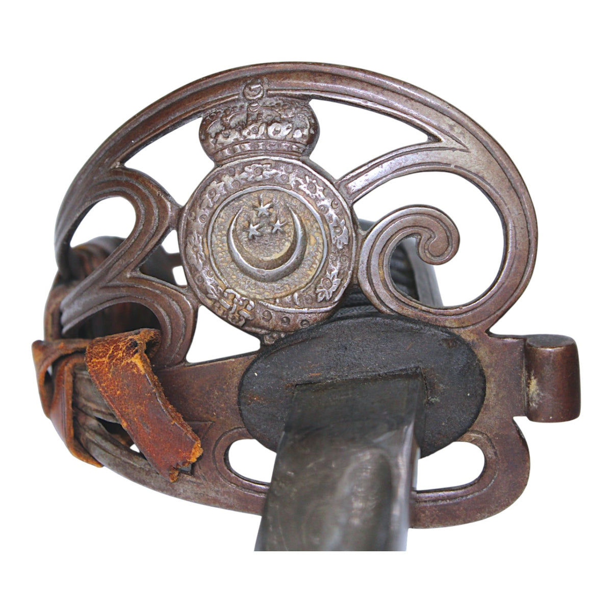 Very Rare Wilkinson Sword Co. Anglo-Egyptian Sudan Officer Sword c.1899 with Scabbard!