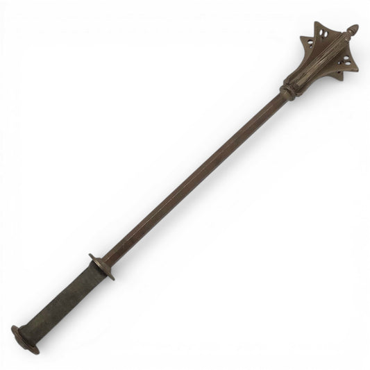 Victorian Era Medieval 13-15th Century Style Knights Battle Mace - German English Polish Or Hungarian