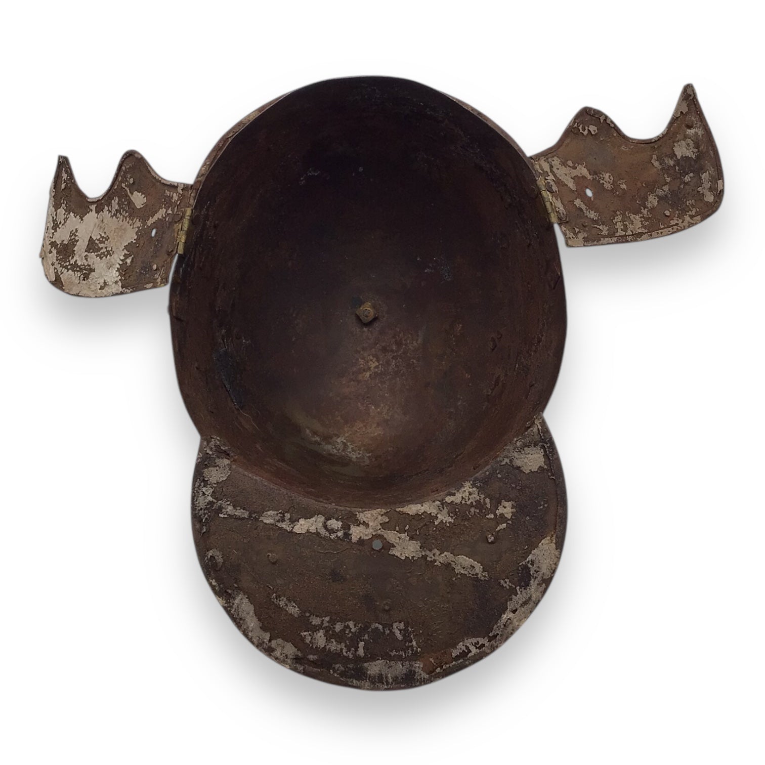 Victorian-Era Roman-Style Warrior Helmet with Cheek Guards – Decorative Armor