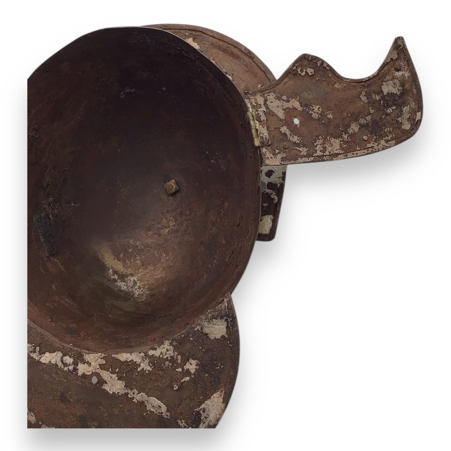 Victorian-Era Roman-Style Warrior Helmet with Cheek Guards – Decorative Armor