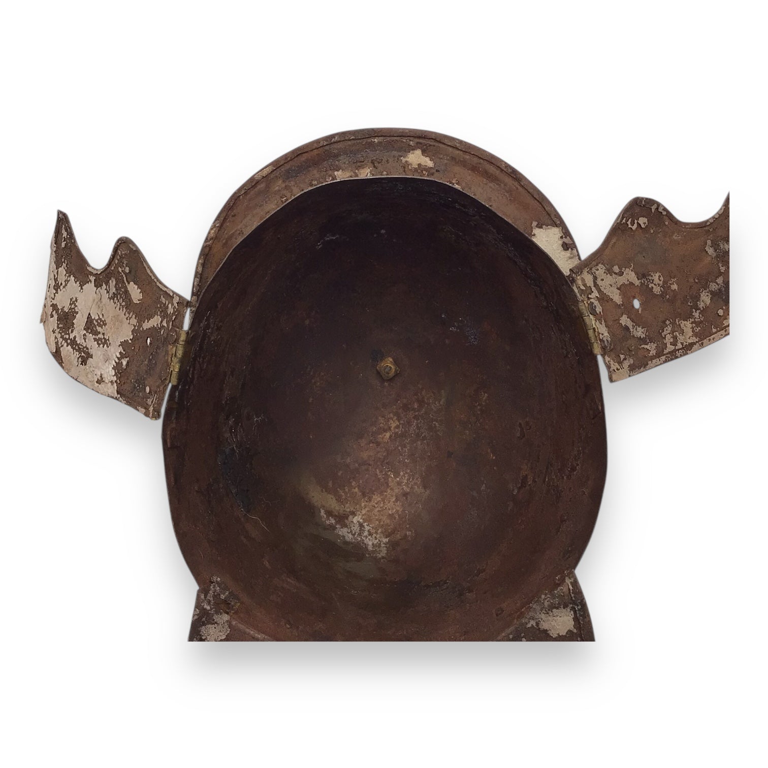 Victorian-Era Roman-Style Warrior Helmet with Cheek Guards – Decorative Armor
