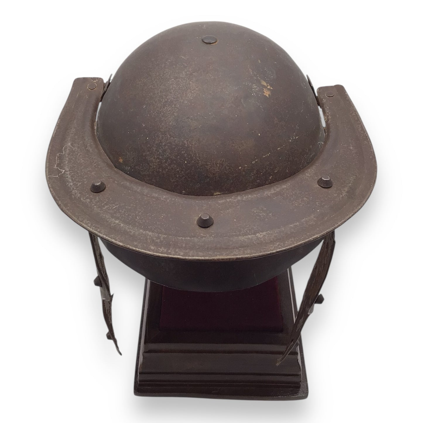 Victorian-Era Roman-Style Warrior Helmet with Cheek Guards – Decorative Armor