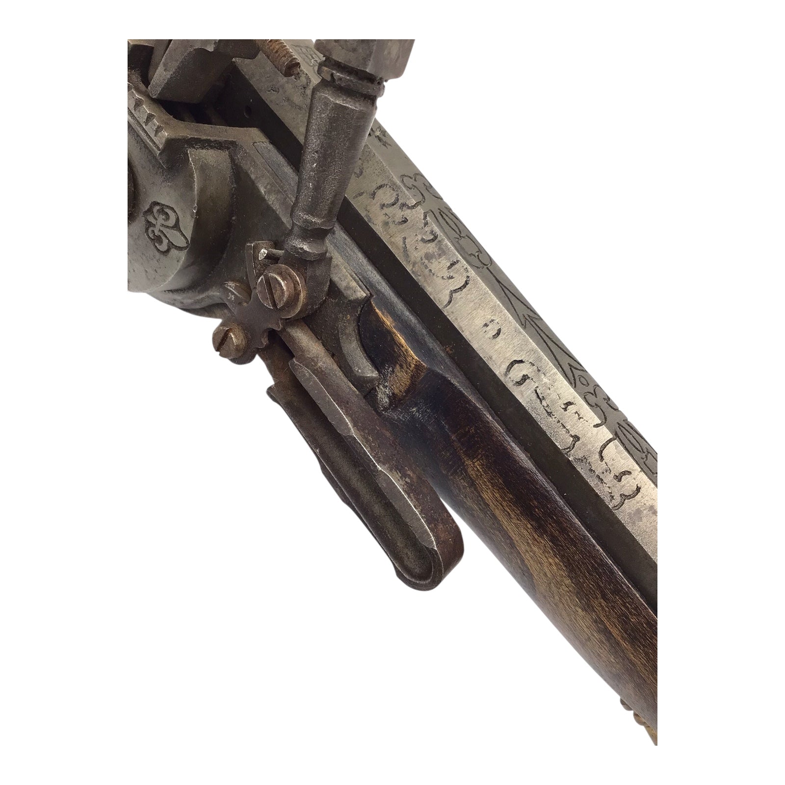 Victorian In the Style of a 16th - 17thC Wheel Lock Pistol | 17th Century Style Decorative Arm