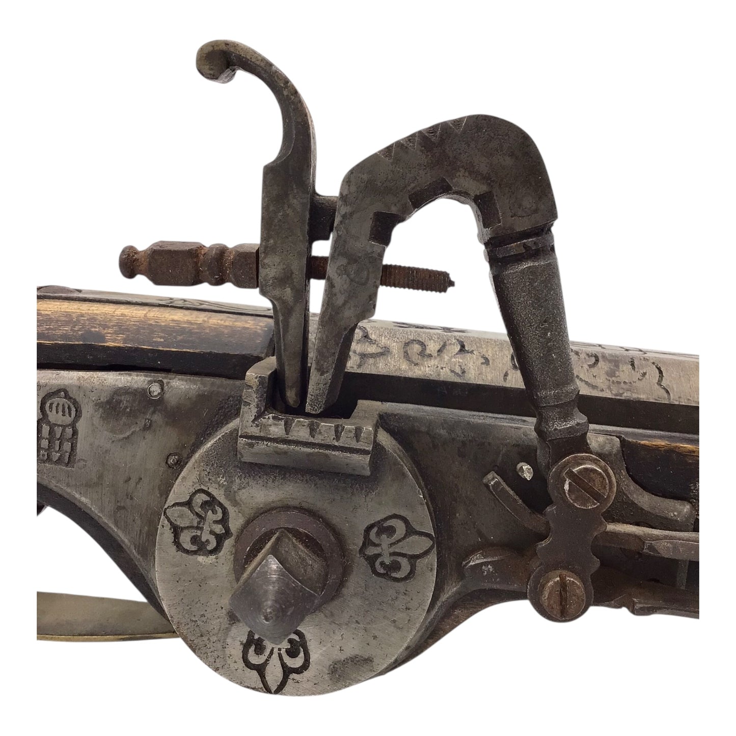 Victorian In the Style of a 16th - 17thC Wheel Lock Pistol | 17th Century Style Decorative Arm