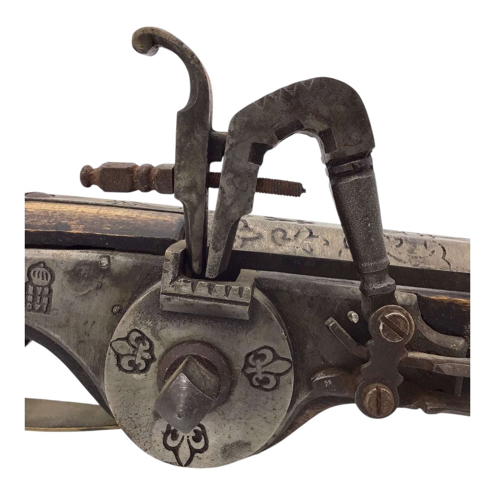 Victorian In the Style of a 16th - 17thC Wheel Lock Pistol | 17th Century Style Decorative Arm
