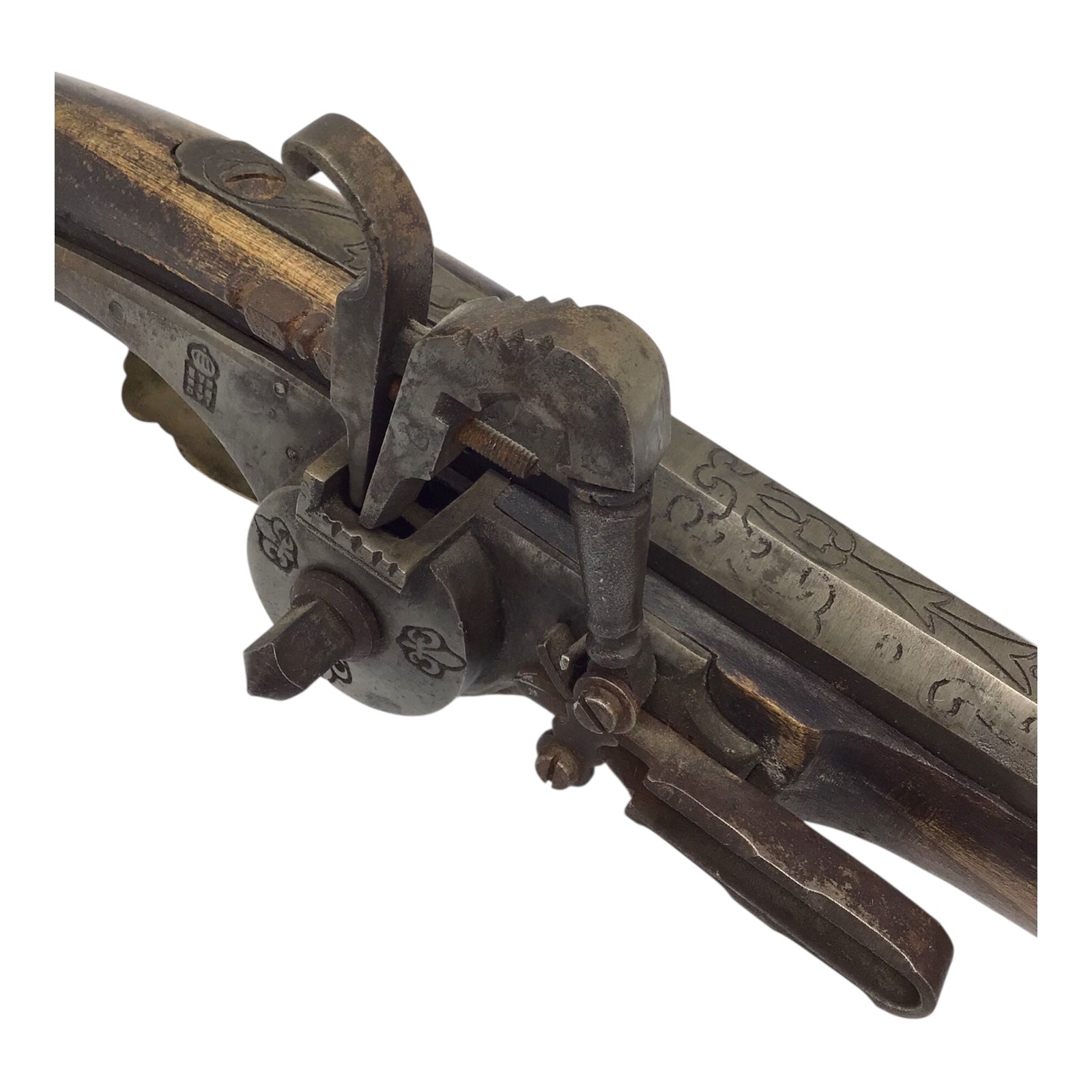 Victorian In the Style of a 16th - 17thC Wheel Lock Pistol | 17th Century Style Decorative Arm