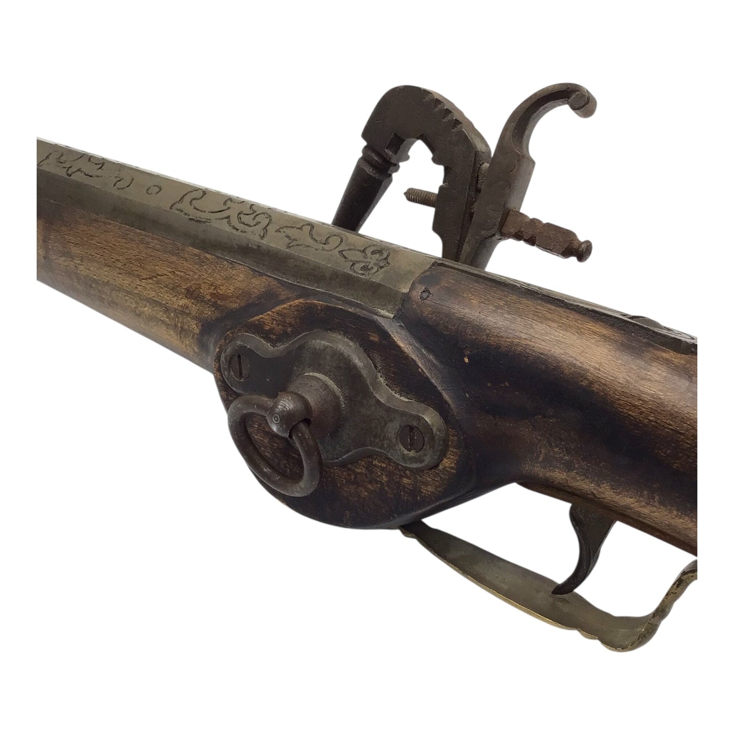 Victorian In the Style of a 16th - 17thC Wheel Lock Pistol | 17th Century Style Decorative Arm