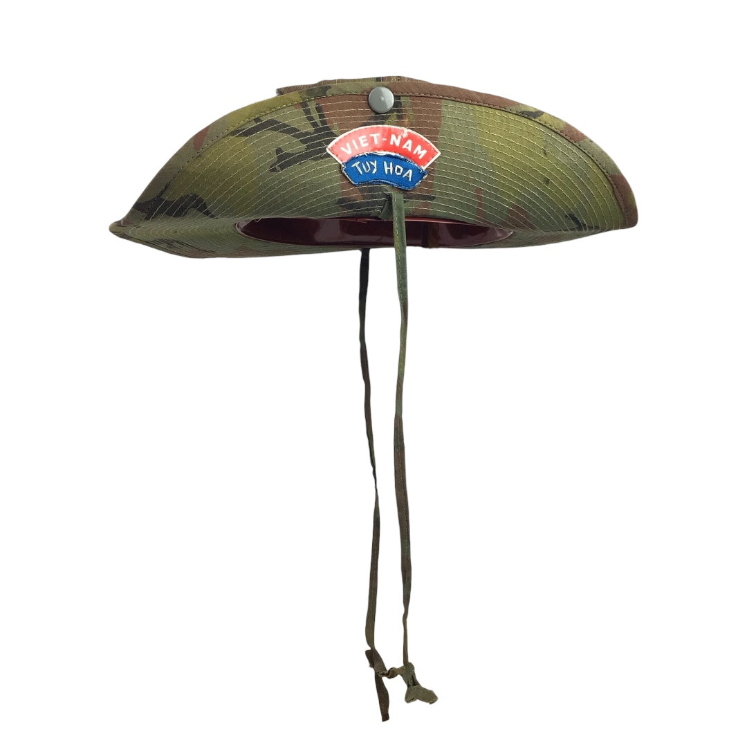 Vietnam War Era Boonie Cap with In-Country “Playboy Vietnam - Tuy Hoa” Insignia
