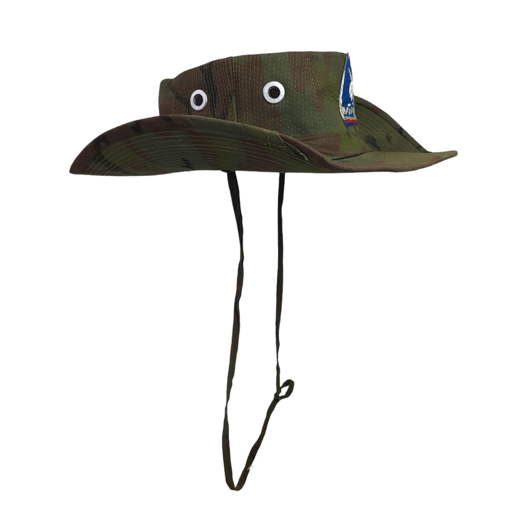 Vietnam War Era Boonie Cap with In-Country “Playboy Vietnam - Tuy Hoa” Insignia