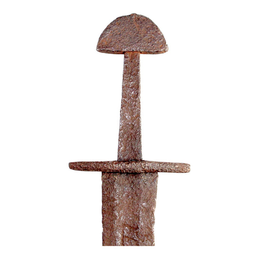 Viking or Crusader Sword est. 1000-1200 A.D. | Oakshott Pommel Style B1 & CG| Engraved Fuller!