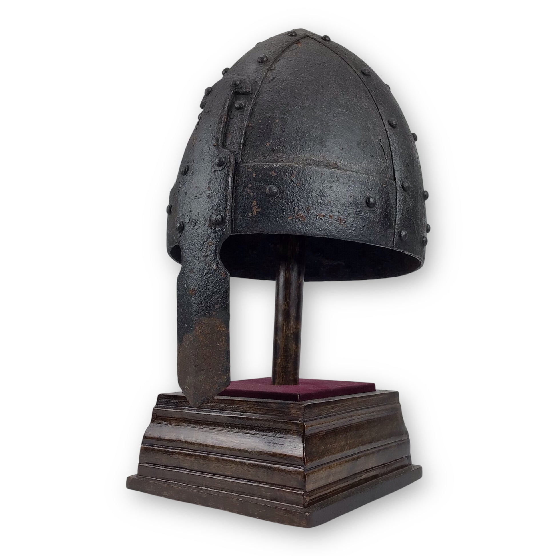 Viking v Norman Helmet Heavy Spangenhelm Construction c 7-11th Century