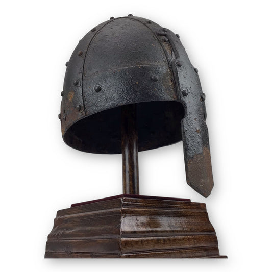Viking v Norman Helmet Heavy Spangenhelm Construction c 7-11th Century