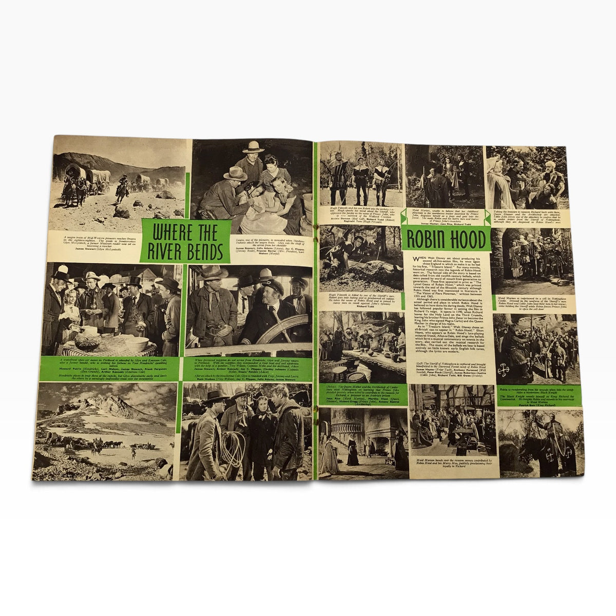 Vintage 1952 Picture Show & Film Pictorial British Film Magazine Set - 3 Issues