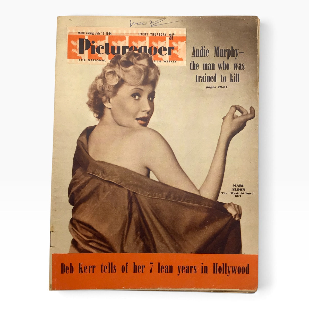 Vintage 1954 Picturegoer Film and Entertainment British Film Magazine Set - 8 Issues