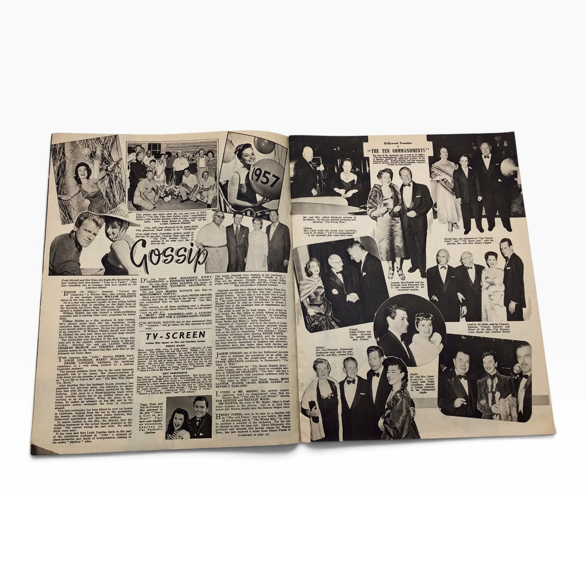 Vintage 1956 Picture Show & Film Pictorial British Film Magazine Set - 14 Issues