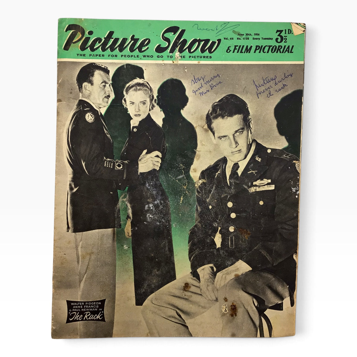 Vintage 1956 Picture Show & Film Pictorial British Film Magazine Set - 14 Issues