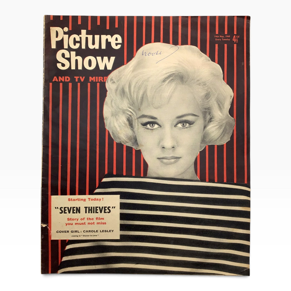 Vintage 1960 Picture Show & Film Pictorial British Film Magazine Set - 6 Issues